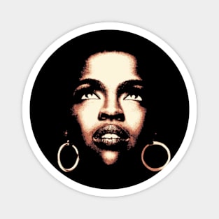 Retro Lauryn Hill Magnet